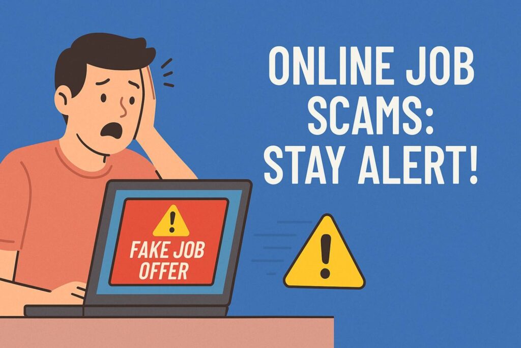Online Job Offers or Clever Scams? Here’s How to Stay Safe!