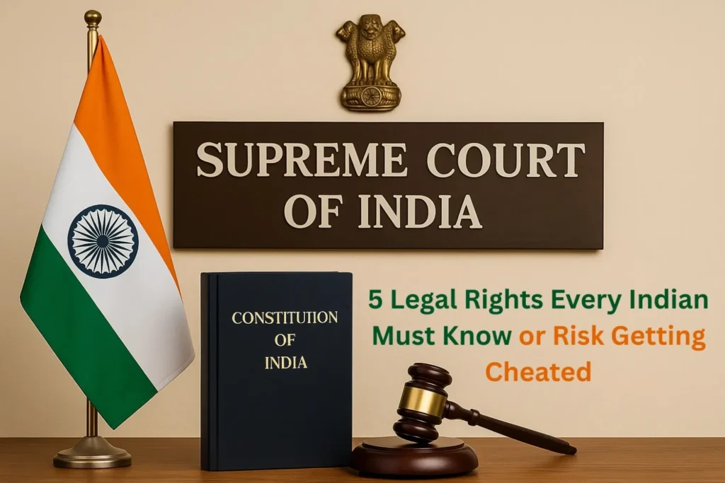 These 5 Legal Rights Can Save You From Getting Fooled — Every Indian Must Know!