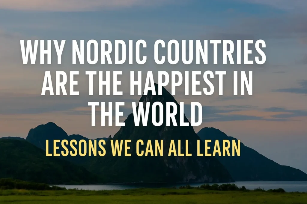 Secrets to Happiness the World Can Learn from Nordic Countries